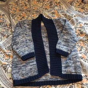 Navy cardigan -size 6-12 months